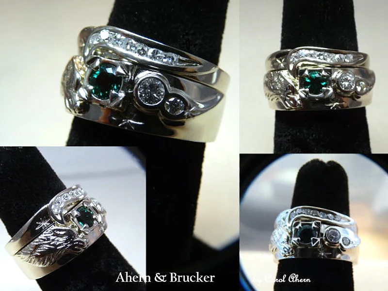 A Two-Piece Wolf Wedding Set