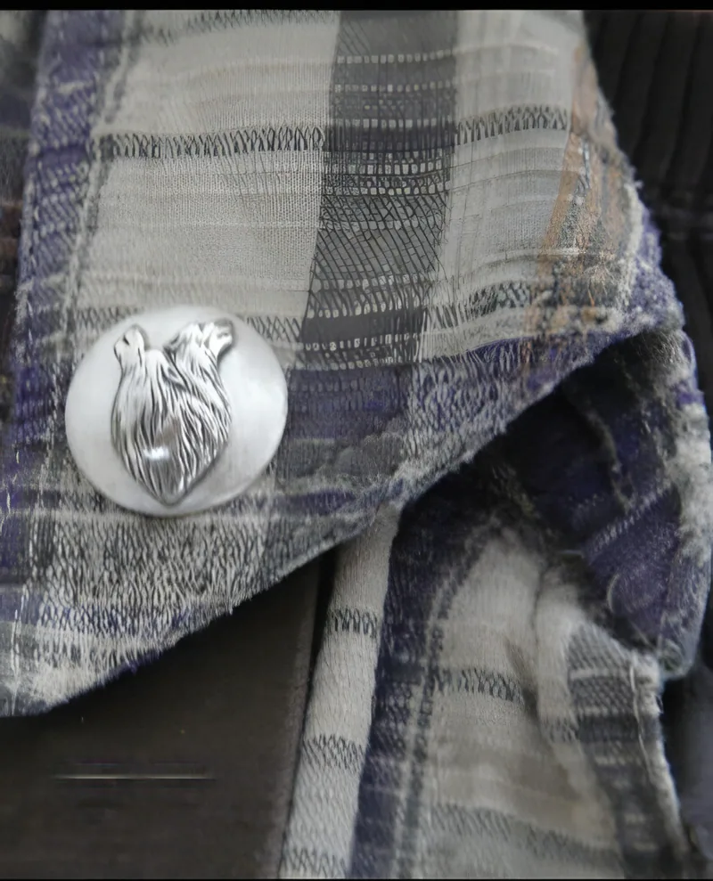 Wolf Pins & Tie Tacks — view 3, by Ahern & Brucker